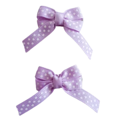 Baby Non Slip Hair Clip - Spots (5 Colours)