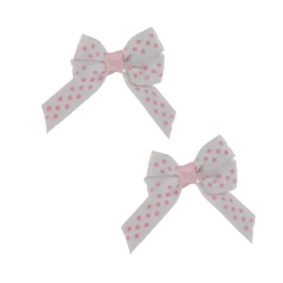 Baby Non Slip Hair Clip - Spots (5 Colours)