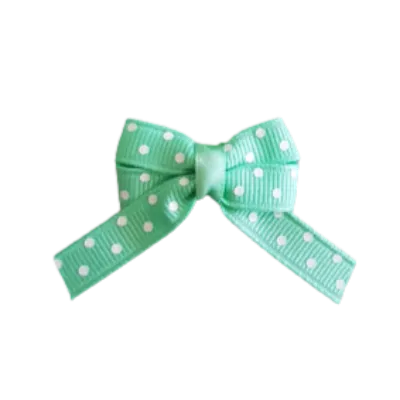 Baby Non Slip Hair Clip - Spots (5 Colours)