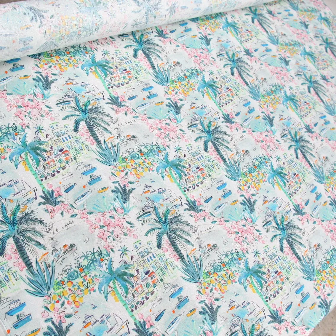 Cape Vista Pink - Liberty Sycamore Linen