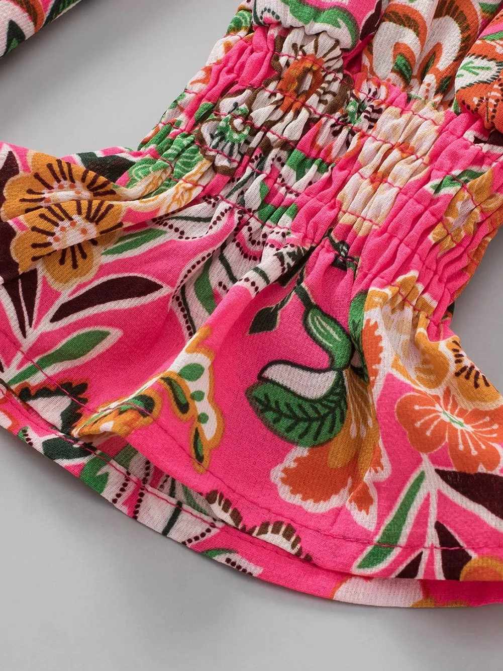 Casual Floral Button-Down Shirt
