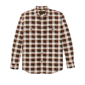 Filson - Field Flannel Shirt - Brown / Gray Plaid
