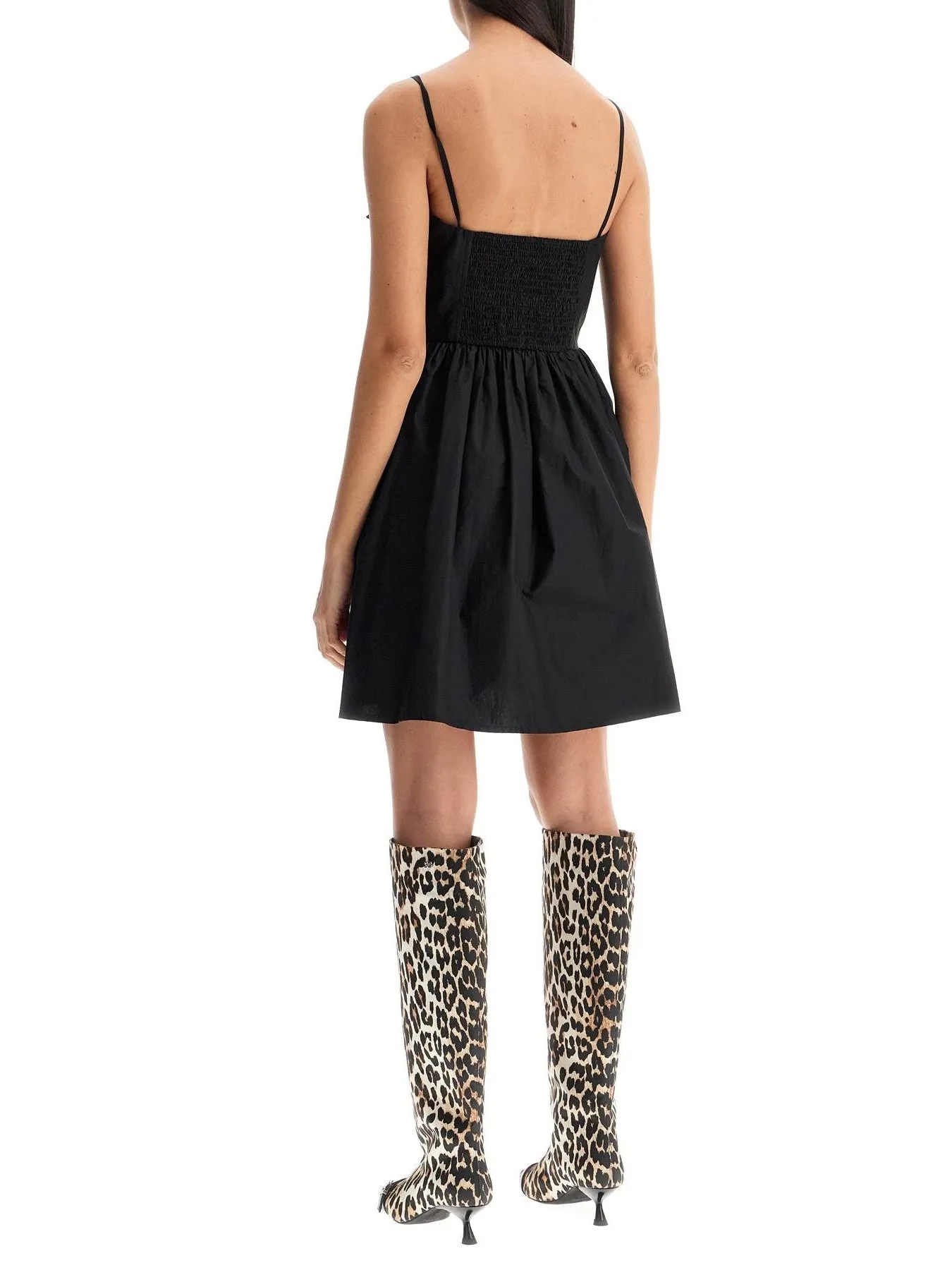 Flared Mini Dress - Women's Fashion Dress