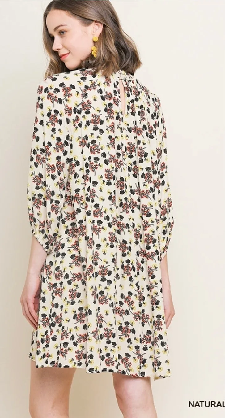 Floral spring dress