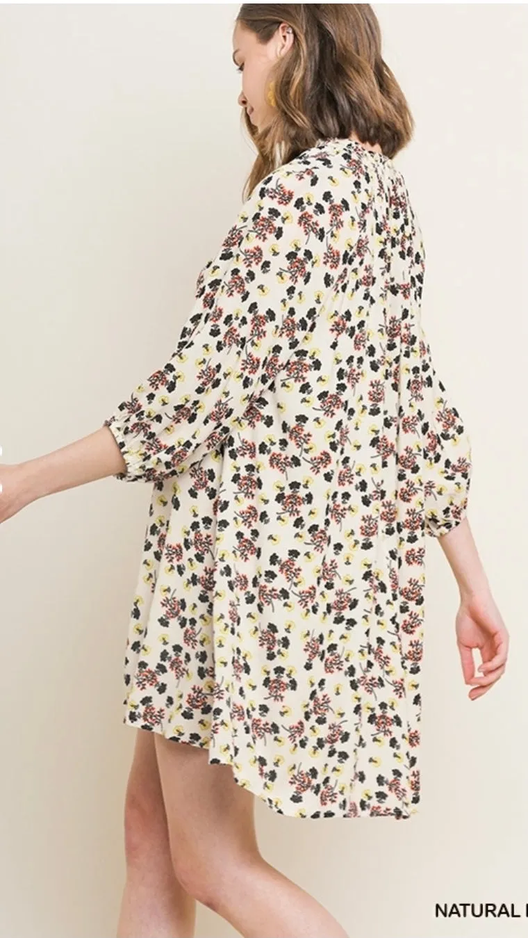 Floral spring dress