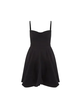 Froissé Bustier Dress