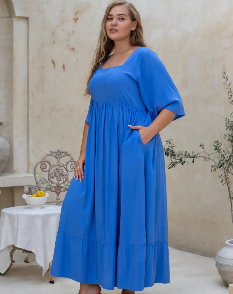 Kalani Dress - Blue