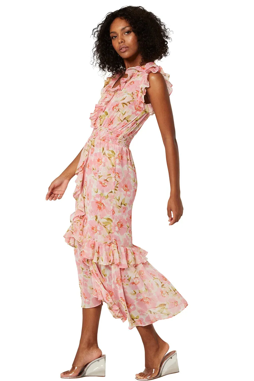 KIDADA DRESS - BLUSHING FLORAL