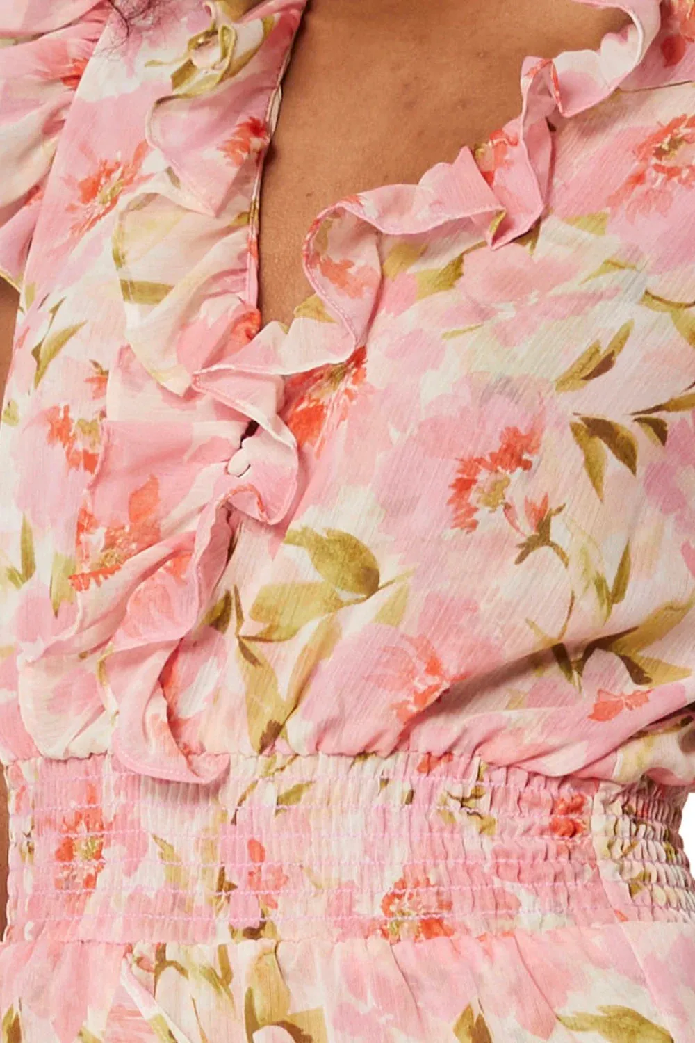 KIDADA DRESS - BLUSHING FLORAL