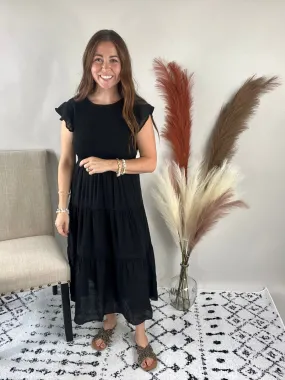 Live In The Moment Smocked Tiered Dress