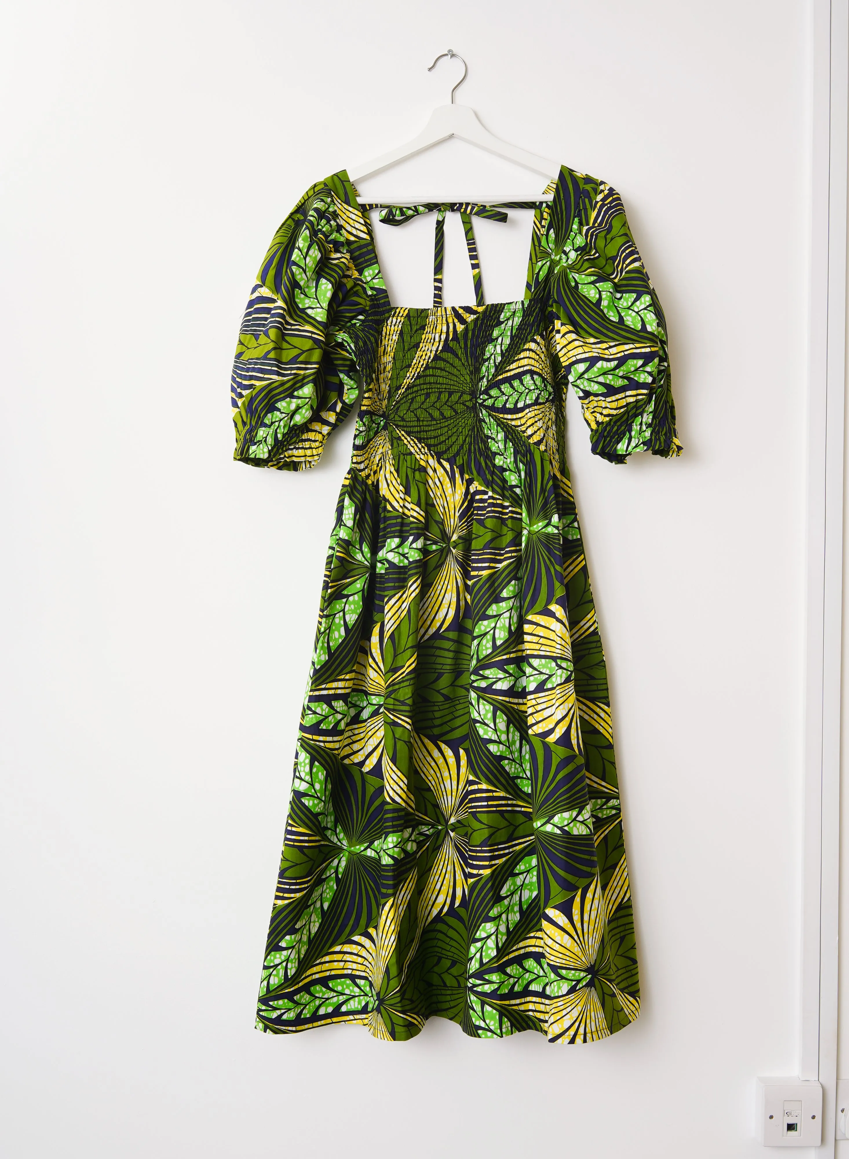 Mandy Smocked Midi Dress