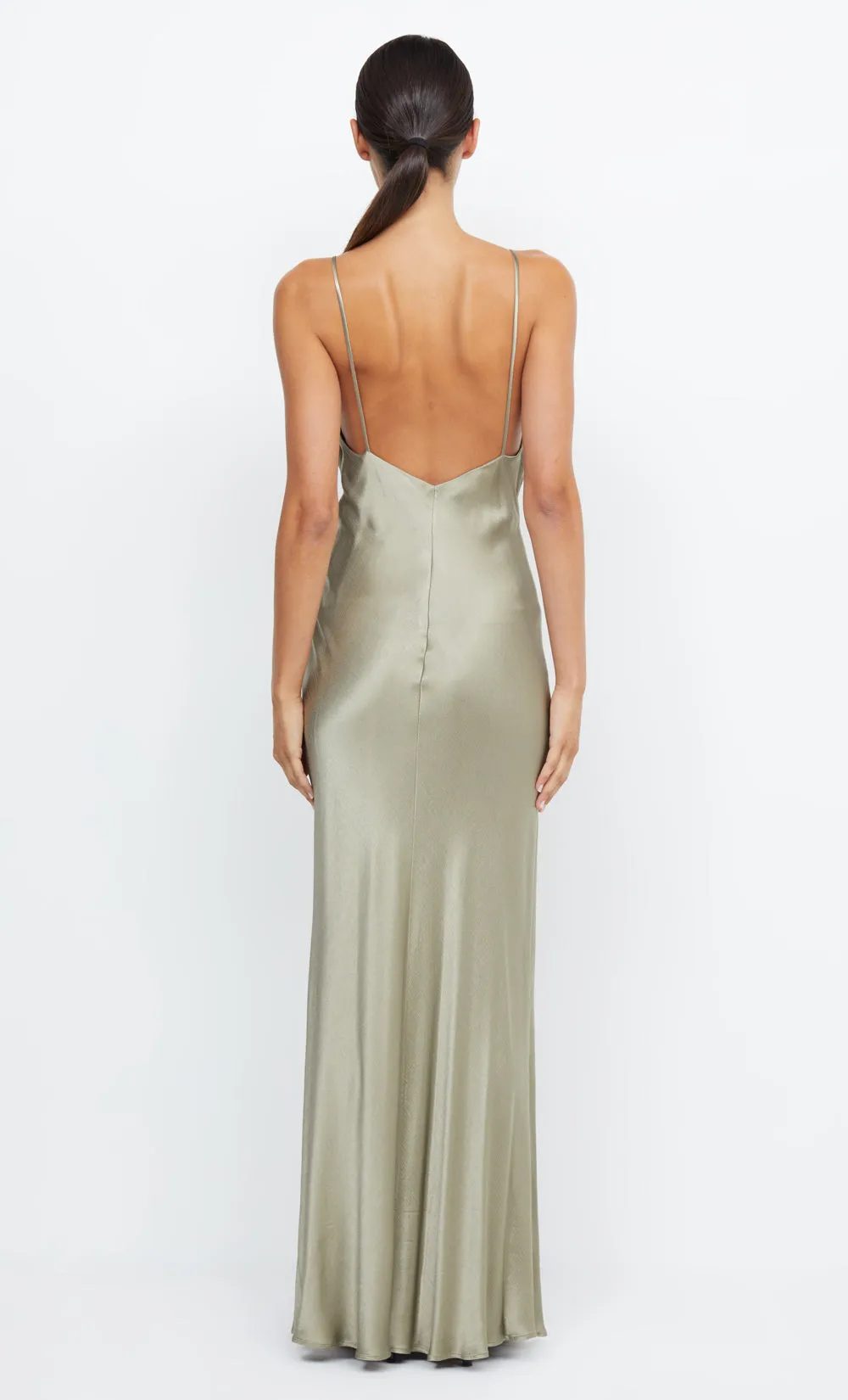 MOON  DANCE V MAXI DRESS - SAGE