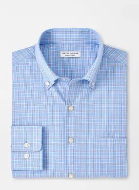Murphys Performance Poplin Sport Shirt - Cottage Blue