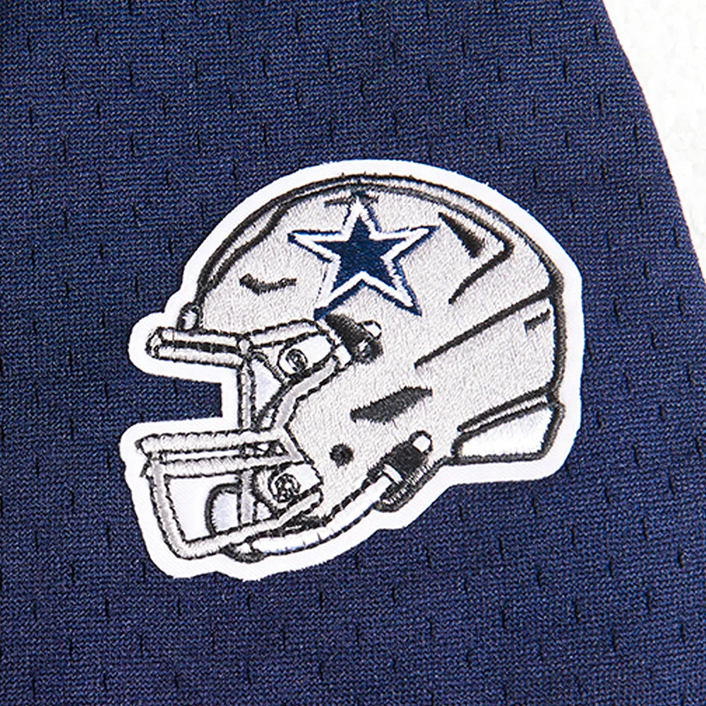 NFL DALLAS COWBOYS CLASSIC LITTLE BOYS MESH BUTTON DOWN SHIRT (MIDNIGHT NAVY)