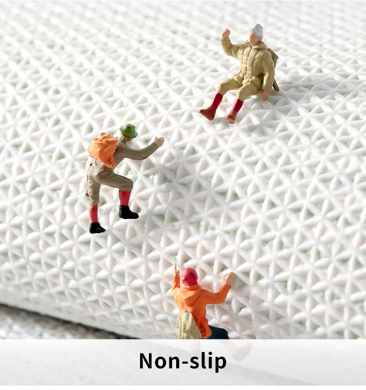 Non-Slip Cotton Bath Rug - Soft, Absorbent, & Durable for Bathroom Safety