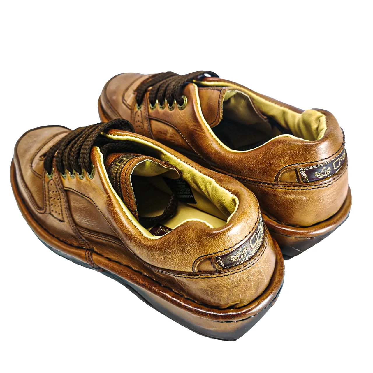Omega Leather Terracotta Tan  Shoe