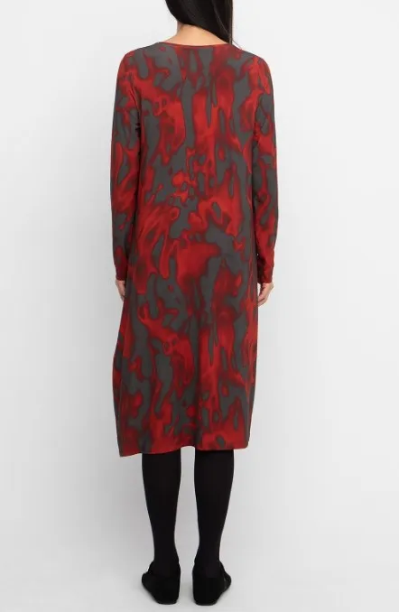Ozai N Ku Dresses - Ozai N Ku Fahrenheit Dress, Flames FINAL SALE ITEM