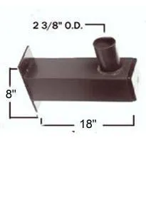 Pole Mount Vertical PMVS18 Bronze
