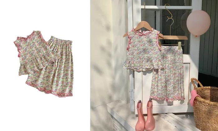 Ruffled 2 Piece Set